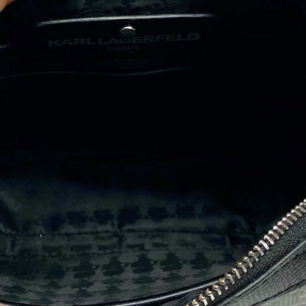 Karl Lagerfeld  Multi-color -Black Adjustable Shoulder-Crossbody Bag 9x6x2