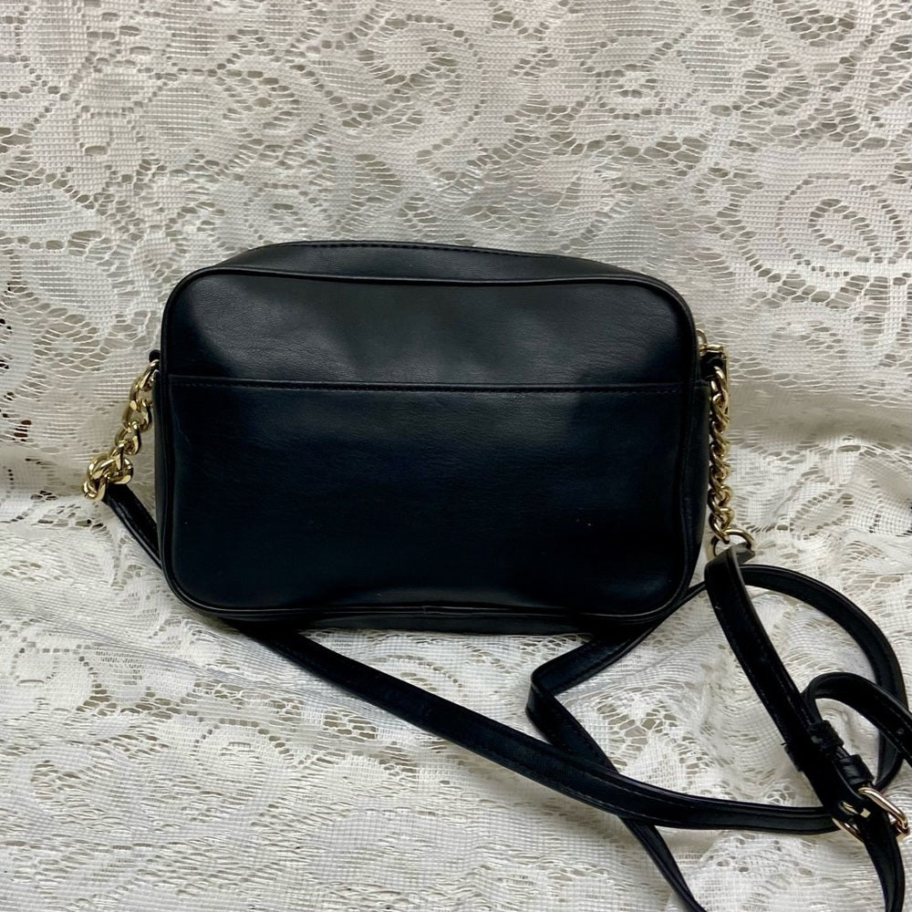 Karl Lagerfeld Black Bow Crossbody Bag 8in x 5in x 1.5in