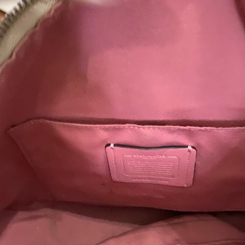 Authentic, Rare, Coach, Signature Floral Shoulder Bag with Wallet 2019-F72658