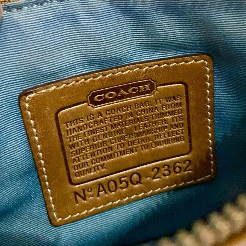 Coach - Multi-color Patchwork Crossbody and Wristlet Set