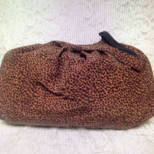 Bottega Veneta Black-Animal Print Tote-Reversible