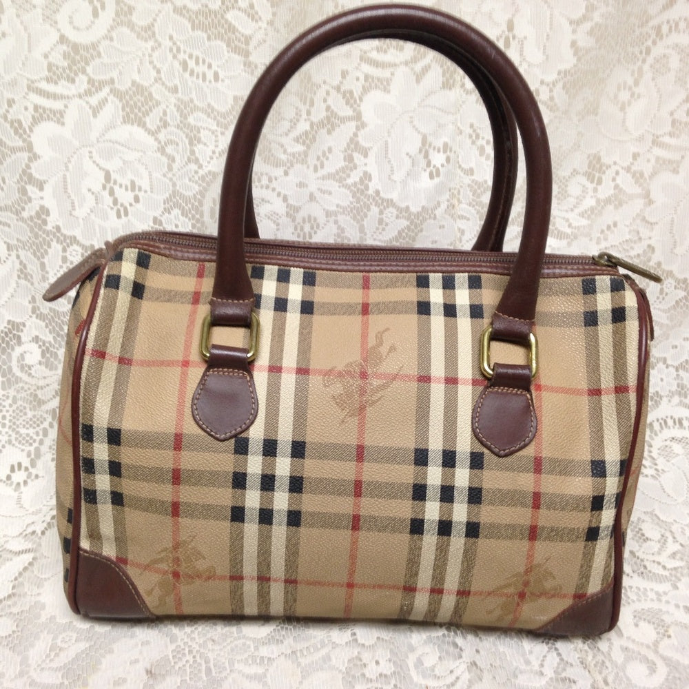 Burberry Nova Check Speedy  Hand-Shoulder Bag