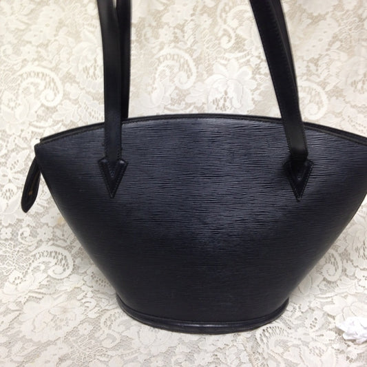 Louis Vuitton St Jacques Gm Black Epi Leather Tote