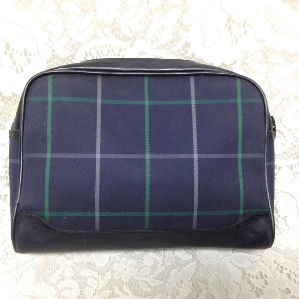 Burberry Blue Plaid, Clutch Cosmetic Bag
