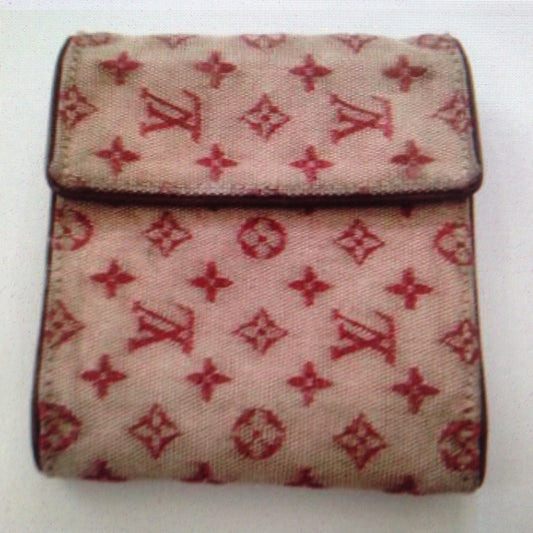 Louis Vuitton Pink Monogram Canvas Compact Wallet