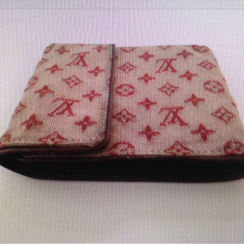 Louis Vuitton Pink Monogram Canvas Compact Wallet