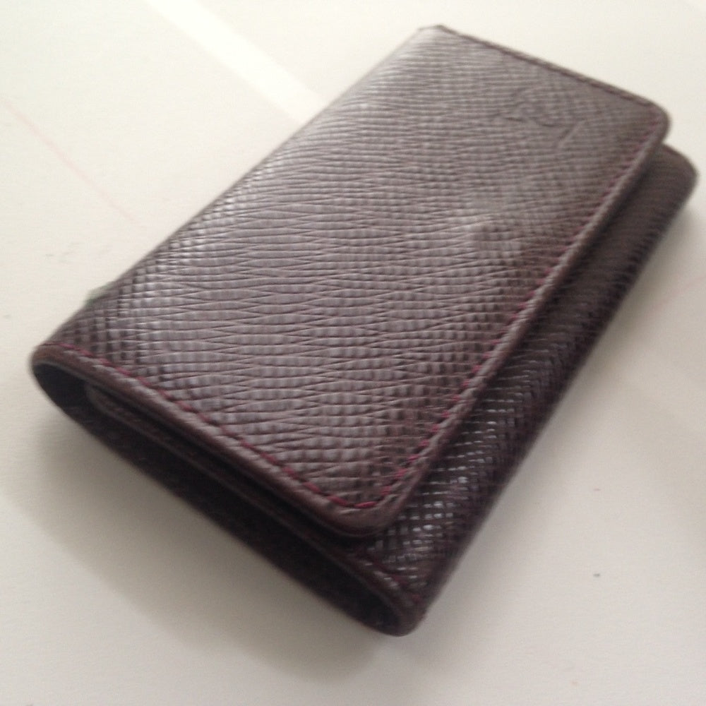 Authentic, Louis Vuitton, Burgundy Taiga Leather 4