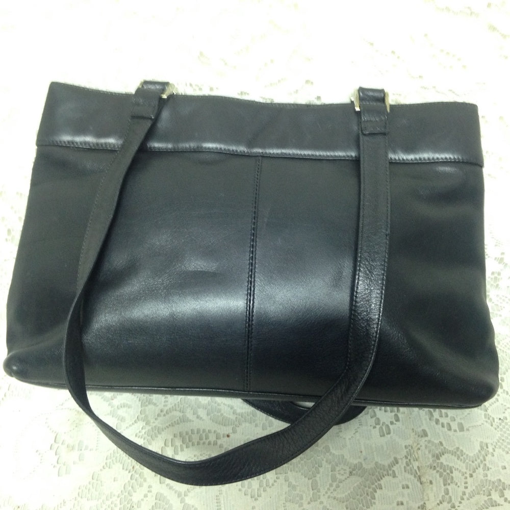 Nina Ricci Black  Leather Handbag-Shoulder Bag