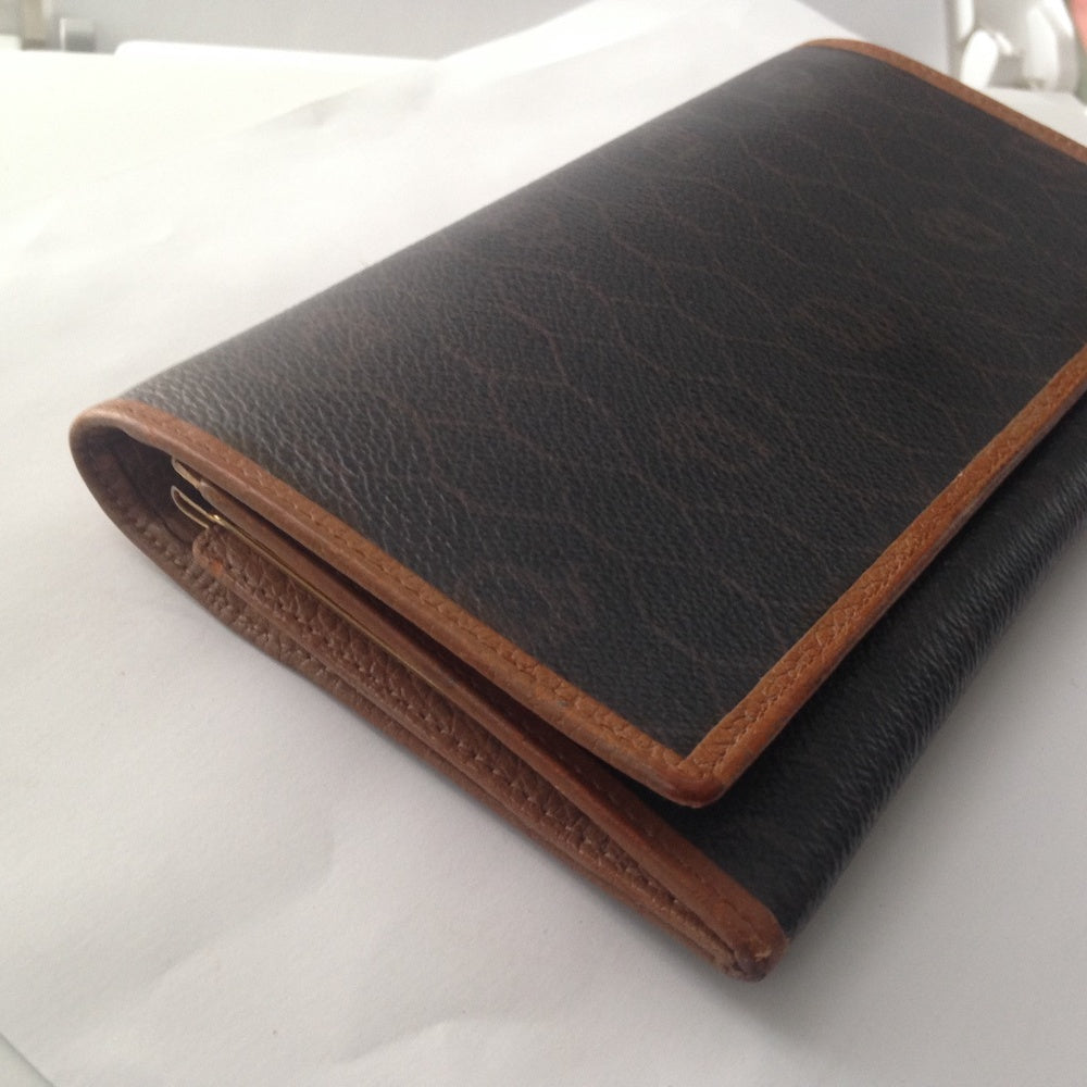 Vintage, Christian Dior Kisslock-Coin- Long Wallet