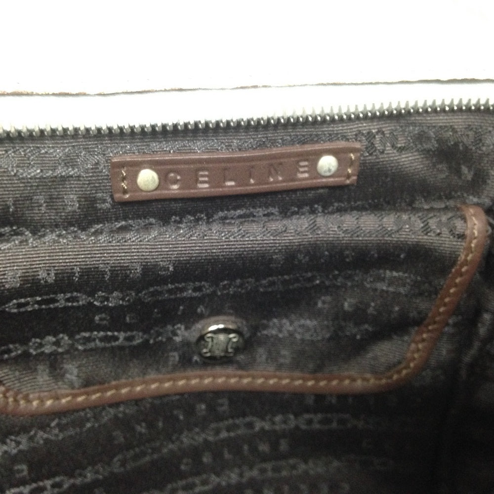 Celine Pebble Leather Business-Travel Shoulder-Han