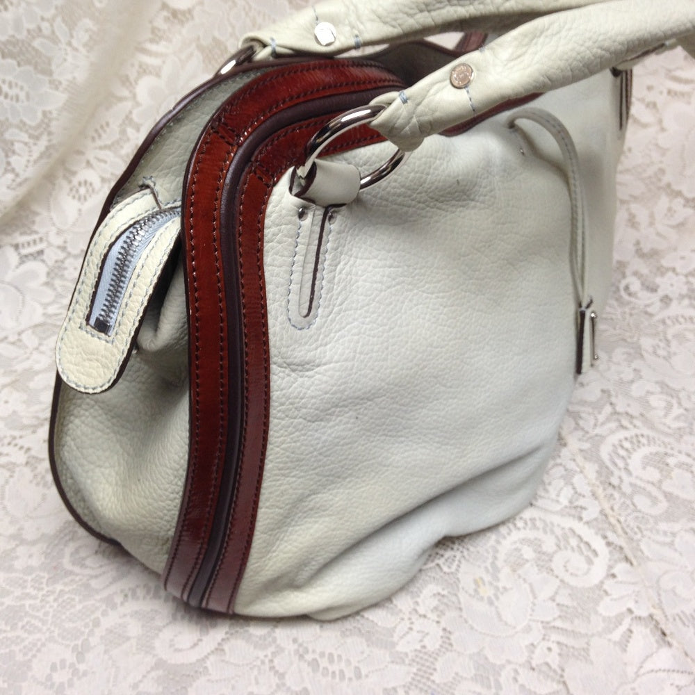 Celine Pebble Leather Business-Travel Shoulder-Han