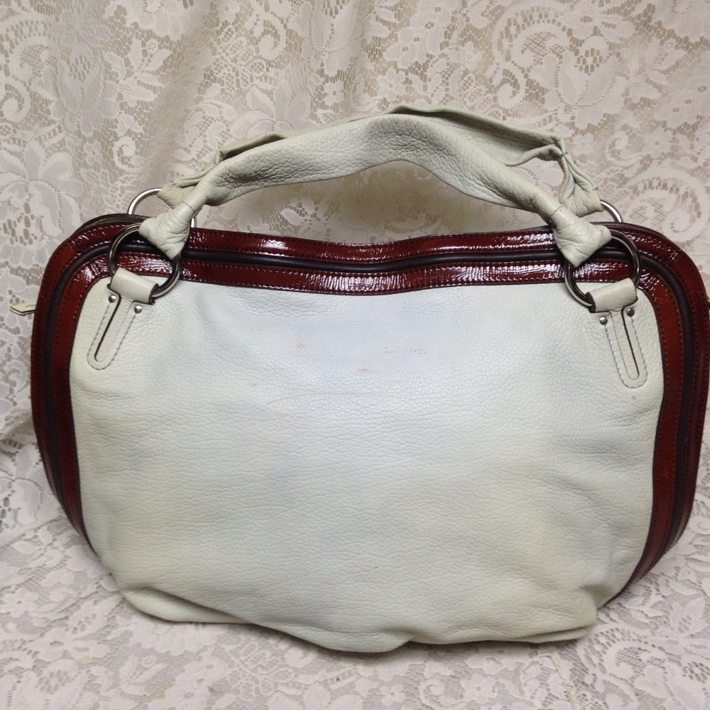 Celine Pebble Leather Business-Travel Shoulder-Han