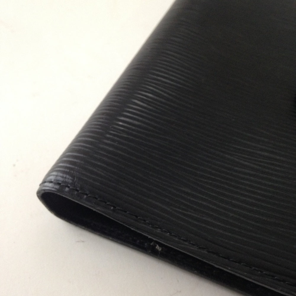 Louis Vuitton Black Epi Leather Notebook-Organizer