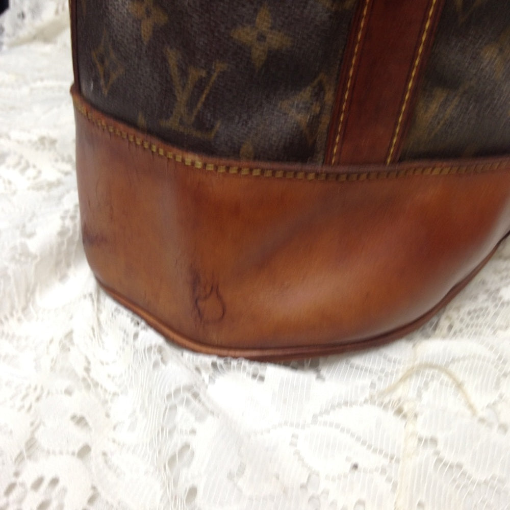 Louis Vuitton Brown Mono Coated Canvas Backpack