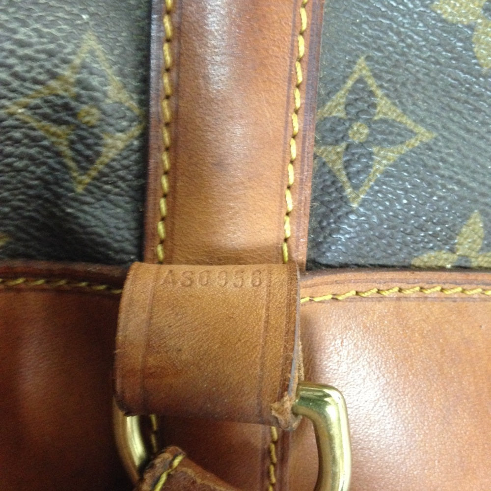Louis Vuitton Brown Mono Coated Canvas Backpack