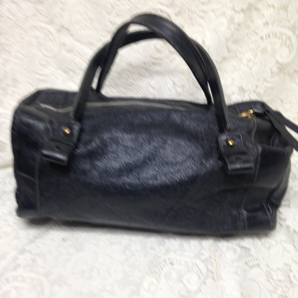 Chloe Black Distressed Leather Hand Bag