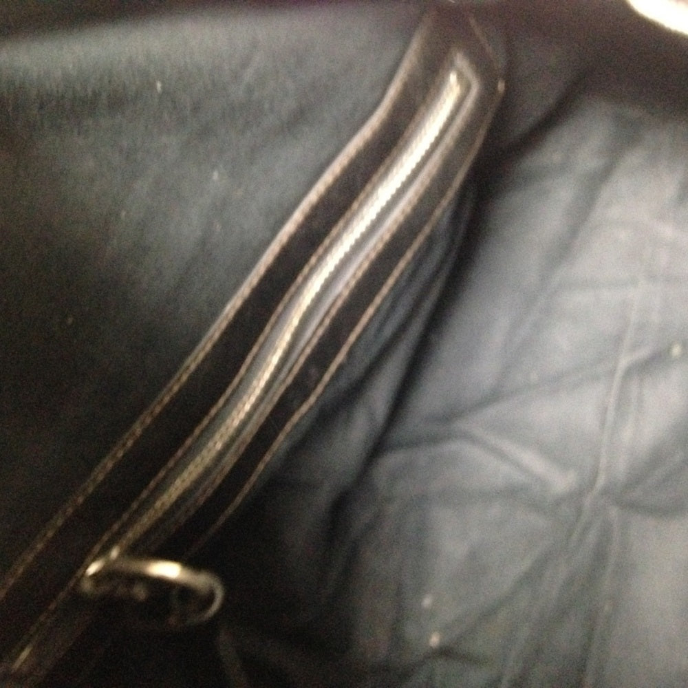 Chloe Black Distressed Leather Hand Bag