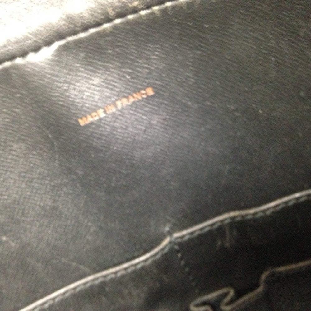 Louis Vuitton Black Epi  Leather Large Briefcase