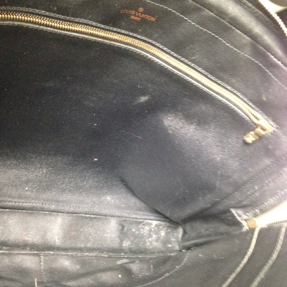 Louis Vuitton Black Epi  Leather Large Briefcase