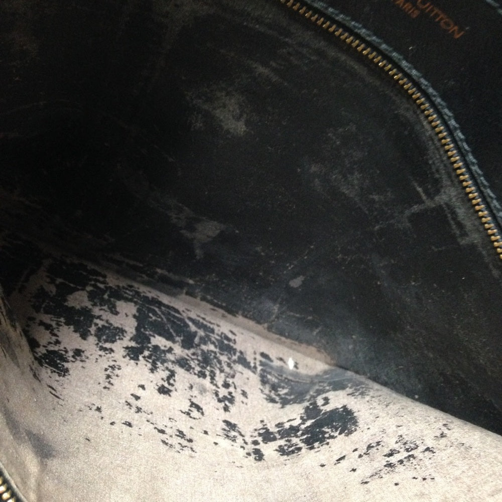 Louis Vuitton Black Epi  Leather Large Briefcase