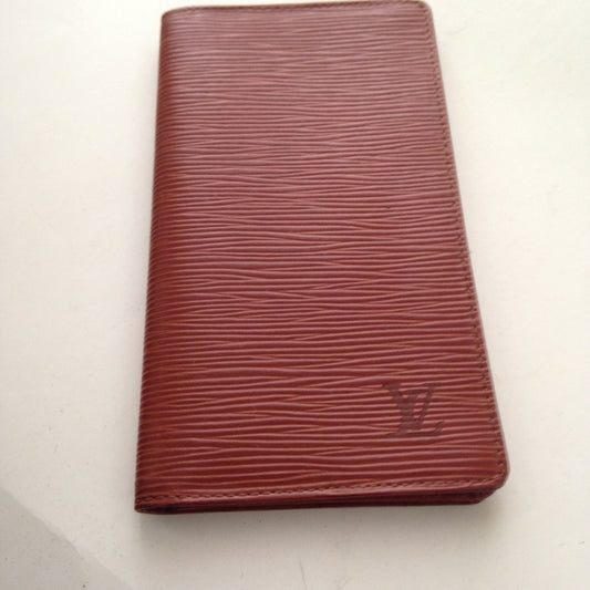 Louis Vuitton, Brown Epi Leather, Long Wallet