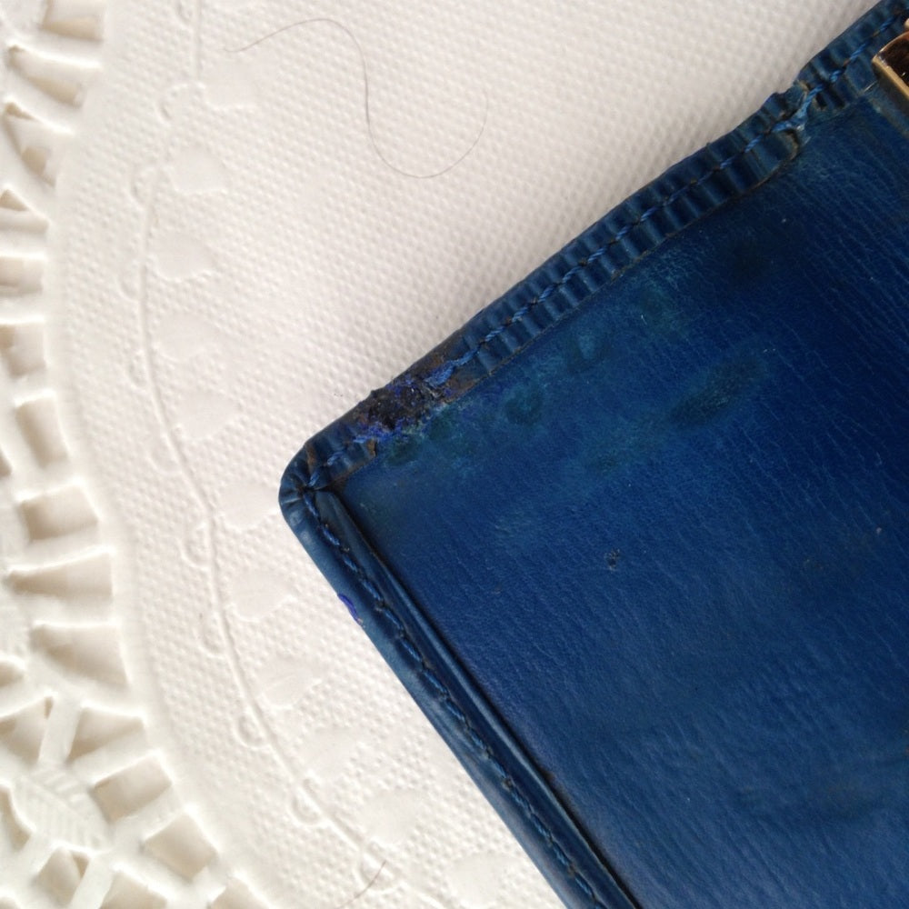 Authentic, Louis Vuitton, Blue Epi Leather 4-Hooks