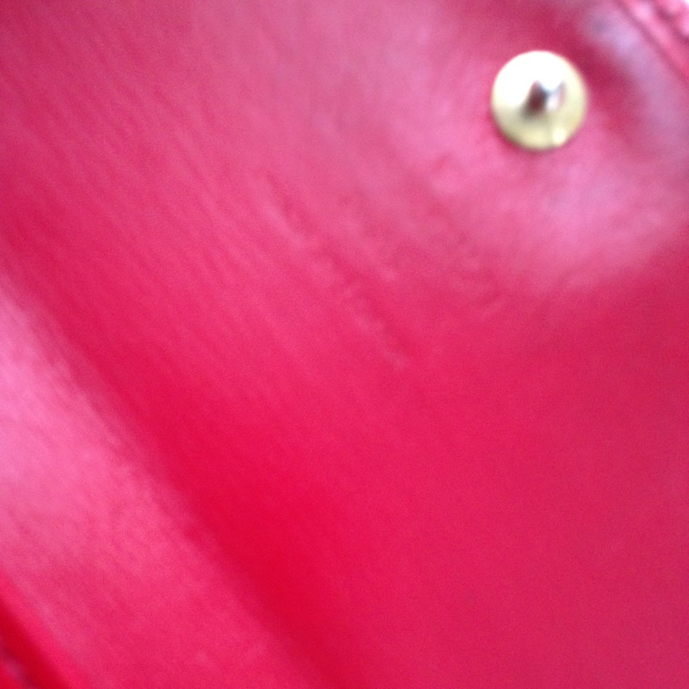 Authentic, Louis Vuitton Red Epi Leather Wallet