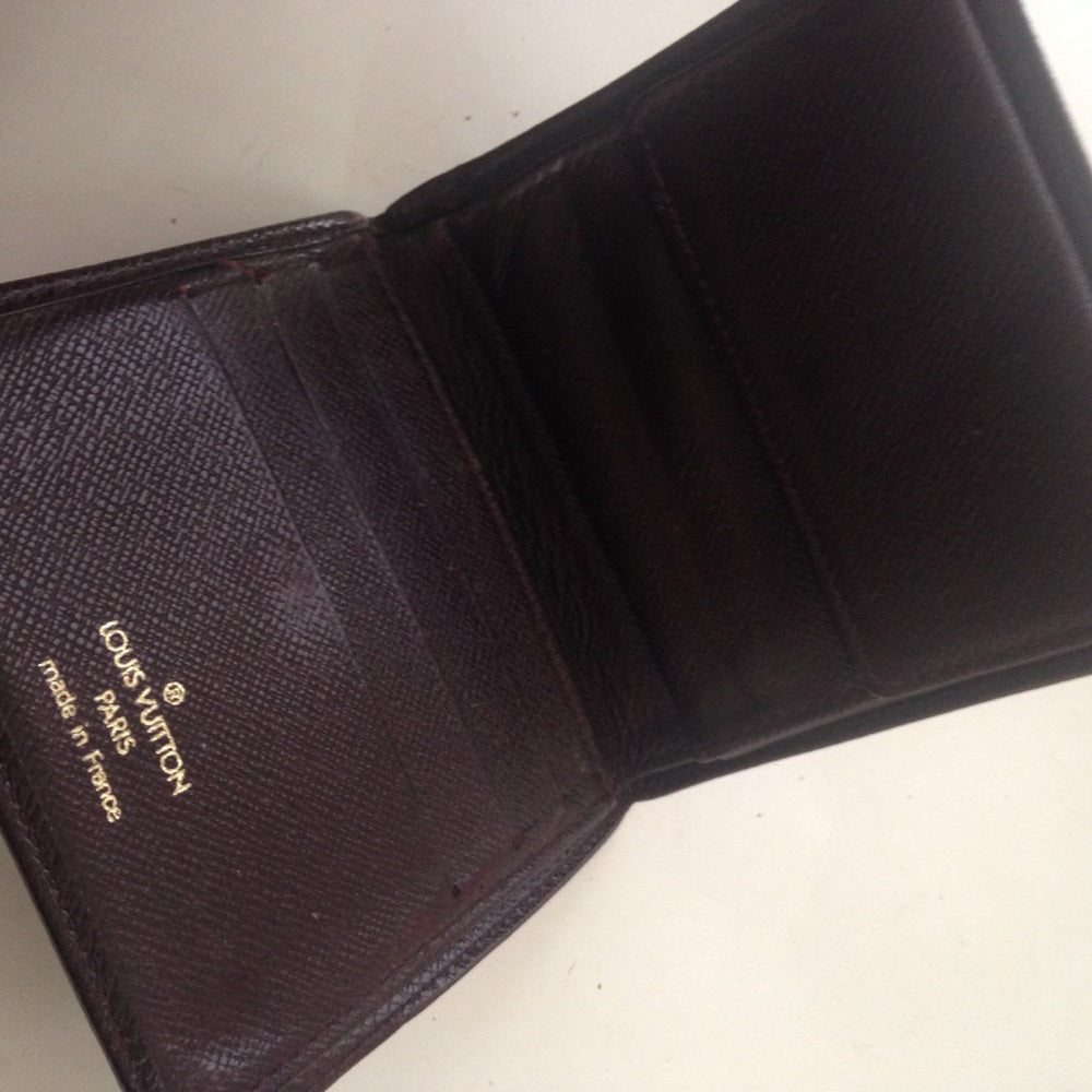 Louis Vuitton Brown Taiga Leather Mens Wallet