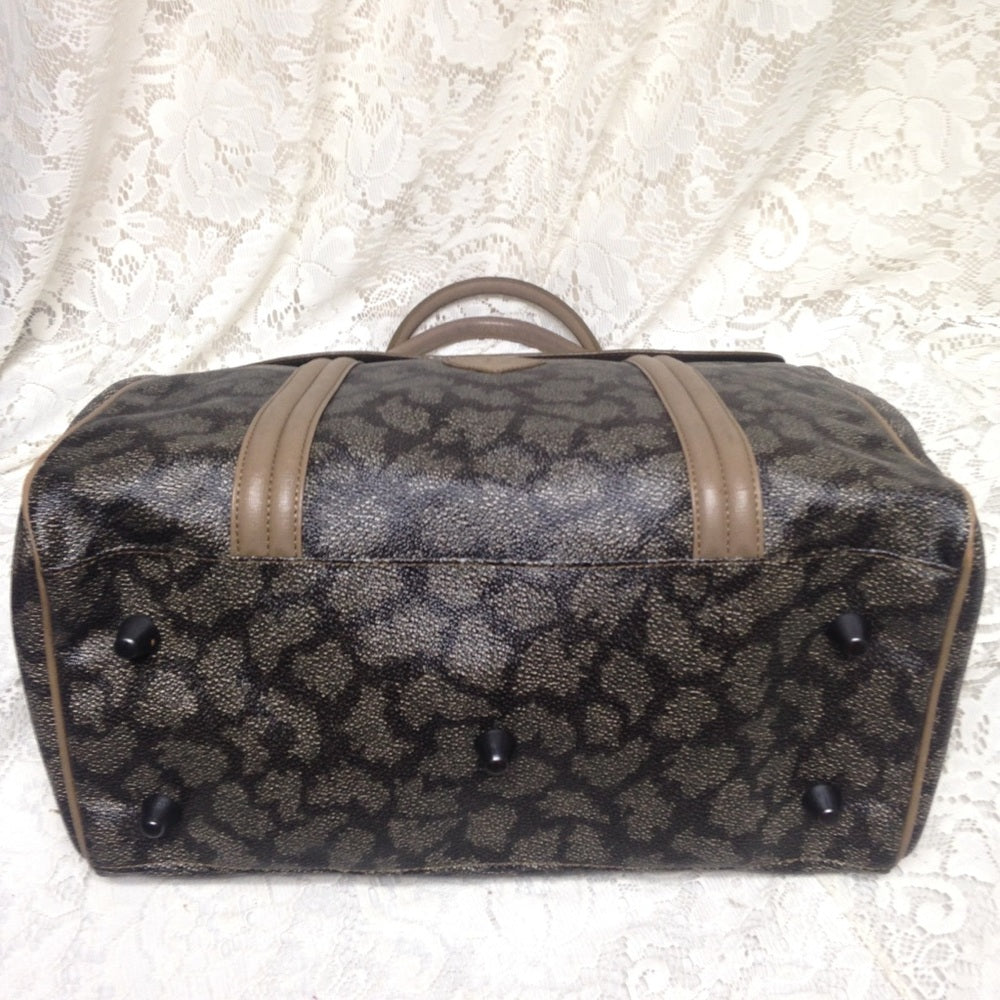 Yves Saint Laurent Coated Canvas Handbag 13inx13in