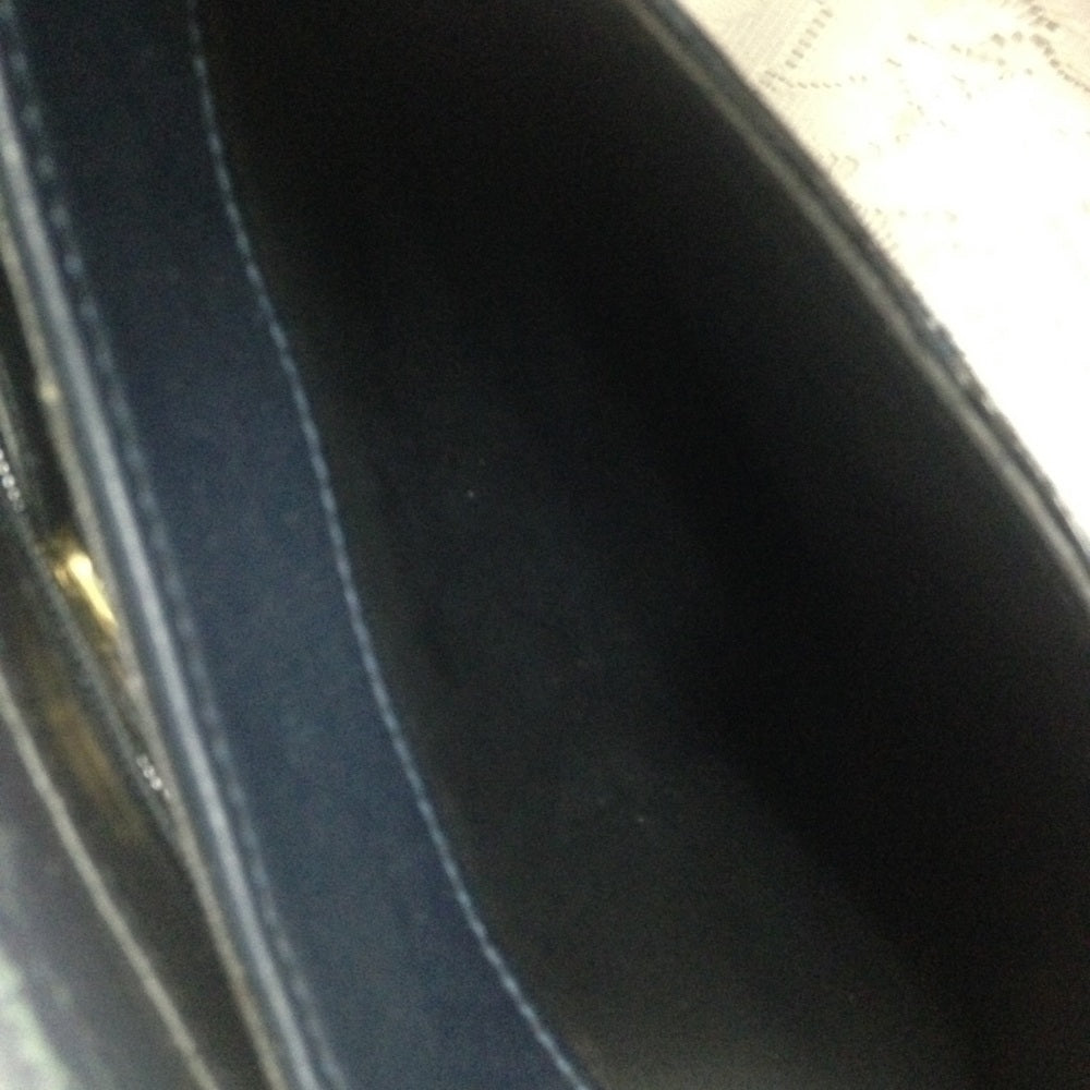 Gianni Bernini, Dark Blue Genuine Snakeskin Purse