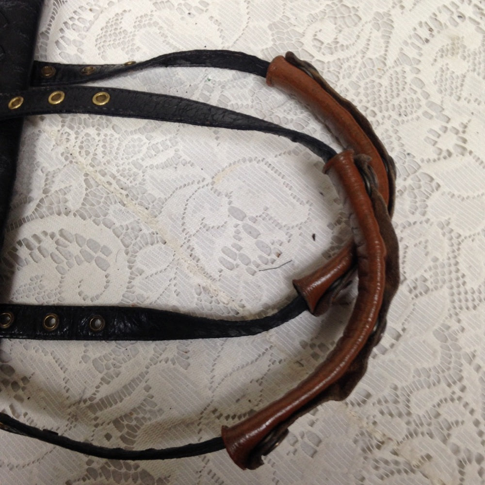 Bottega Veneta Black-Leather Tote Handbag