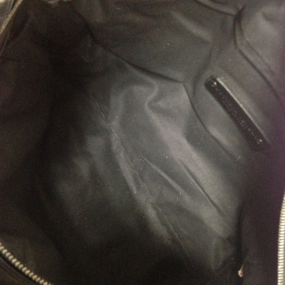 Vintage Bottega Veneta Black-Leather Pouch
