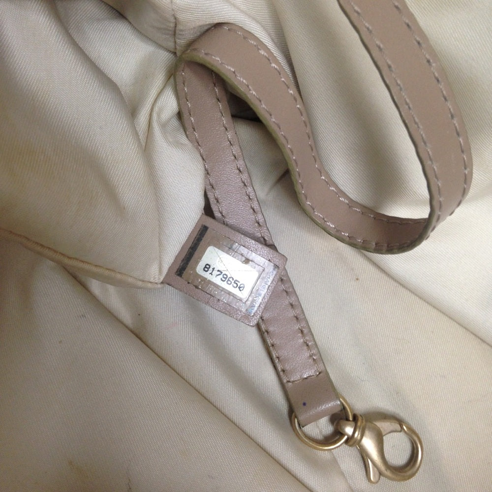 Chanel Travel Line Beige Nylon MM Tote