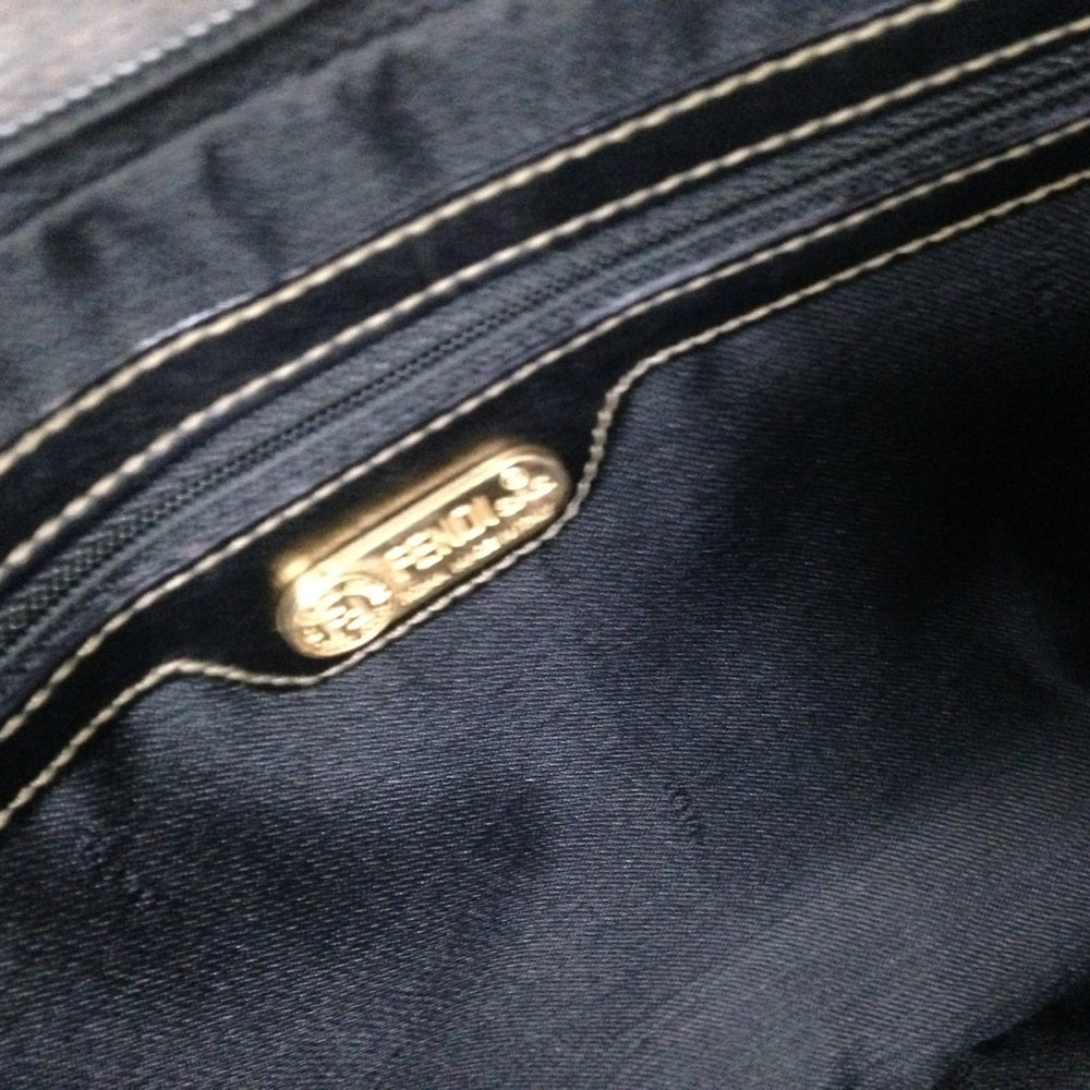 Authentic Fendi, Pequin Stripes Handbag Tote