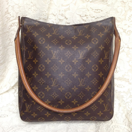 Louis Vuitton Brown Mono Canvas Shoulder Bag