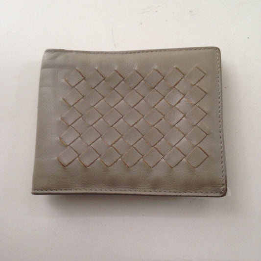 Bottega Veneta Beige Leather Men's Wallet