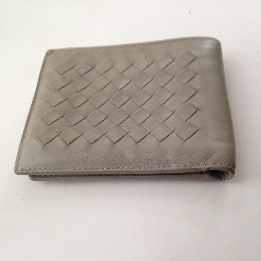 Bottega Veneta Beige Leather Men's Wallet