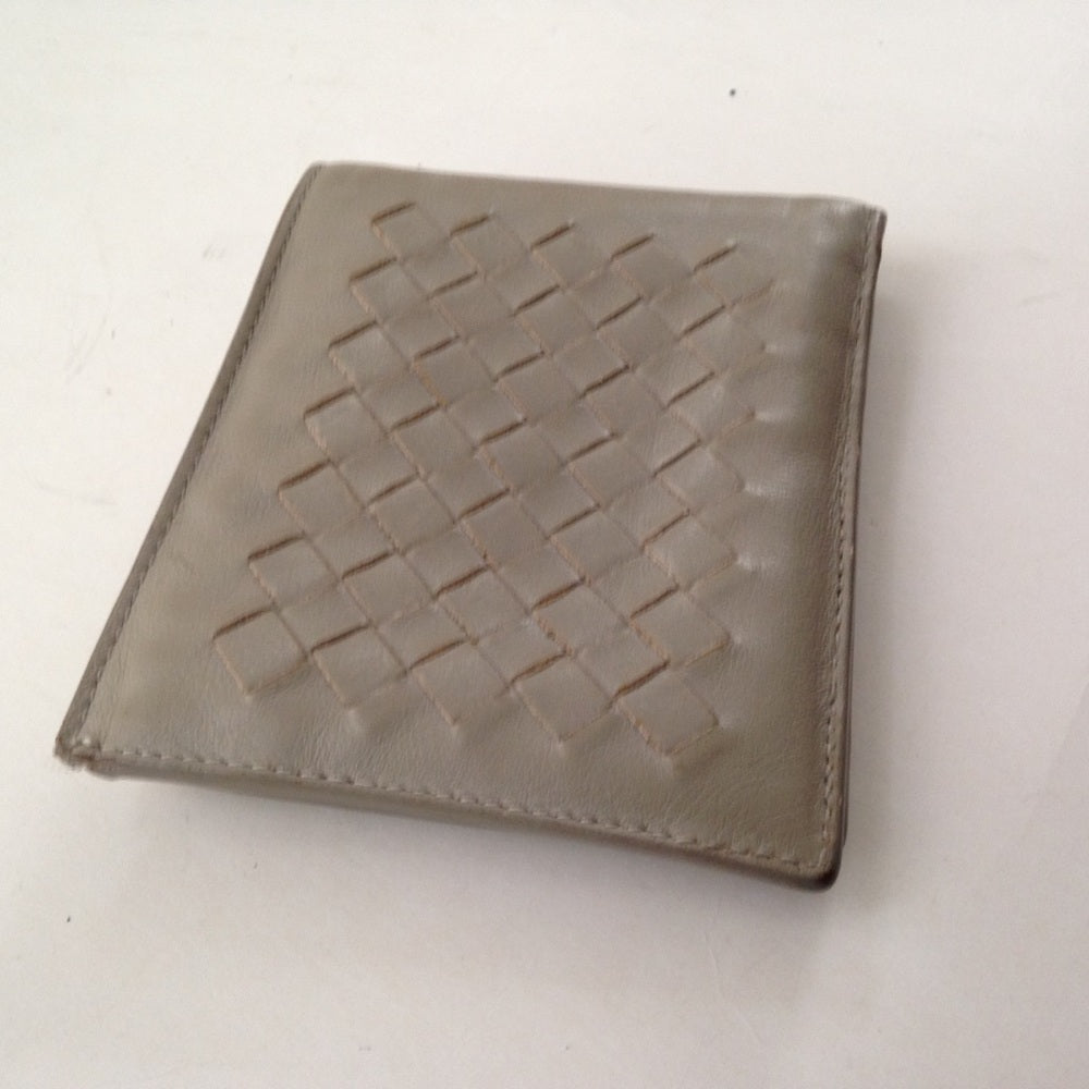 Bottega Veneta Beige Leather Men's Wallet