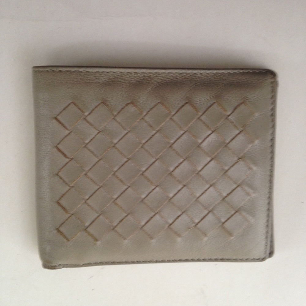 Bottega Veneta Beige Leather Men's Wallet