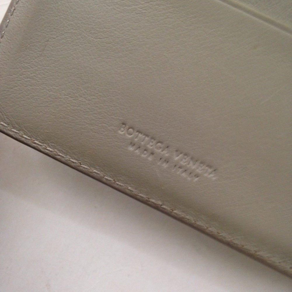 Bottega Veneta Beige Leather Men's Wallet