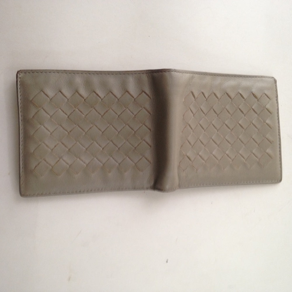 Bottega Veneta Beige Leather Men's Wallet