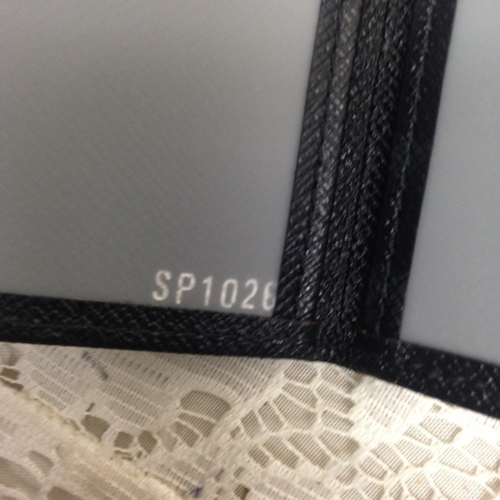 L. Vuitton Black Taiga Leather ID-Credit Card Case