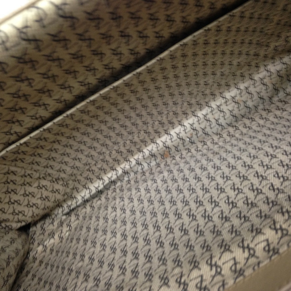 Yves Saint Laurent Coated Canvas Handbag 16114