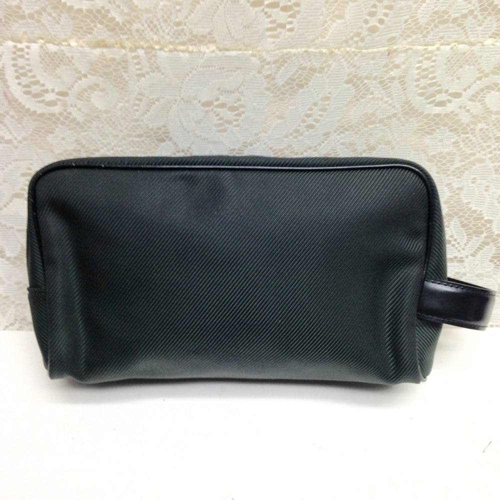 Louis Vuitton Green Black Canvas Mens Pouch-Clutch