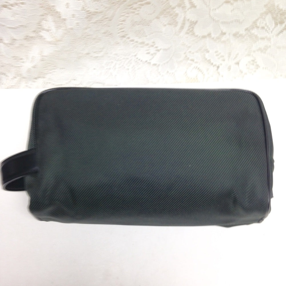 Louis Vuitton Green Black Canvas Mens Pouch-Clutch