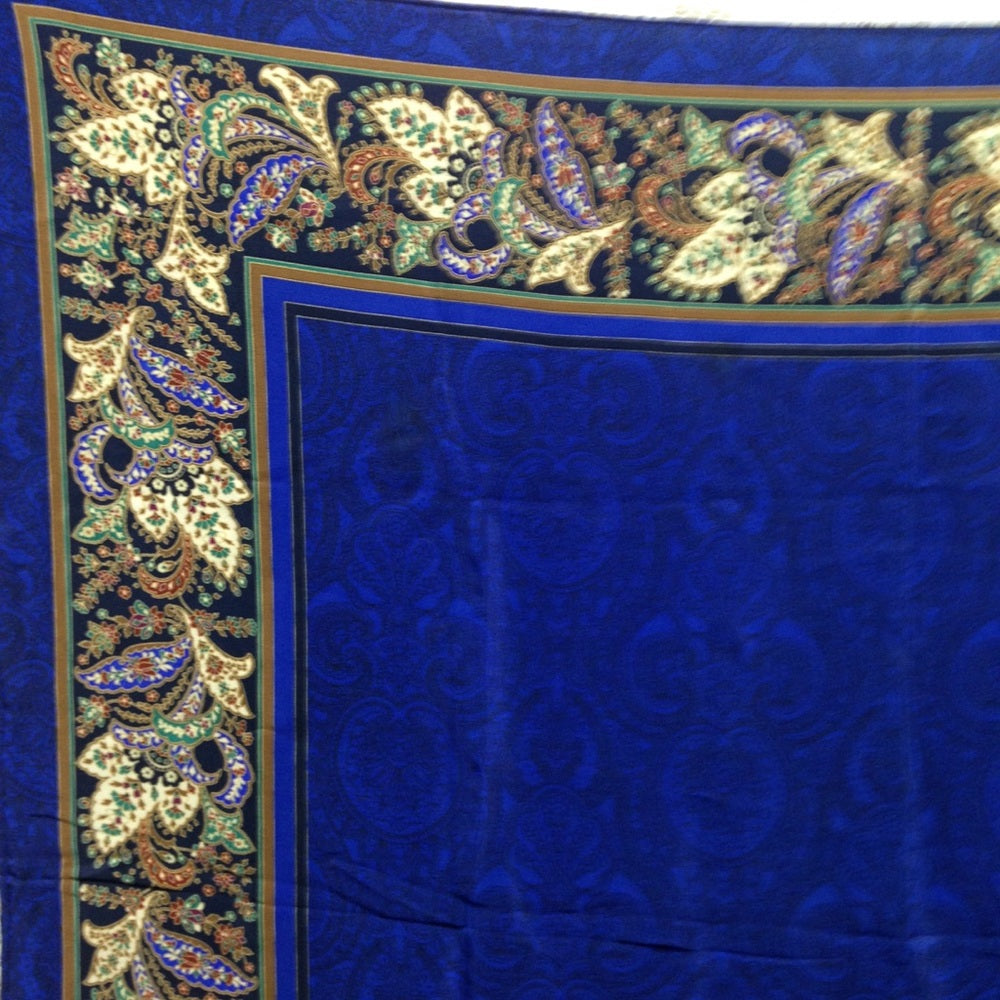Yves Saint Laurent Multi-color Paisley Scarf 34sq
