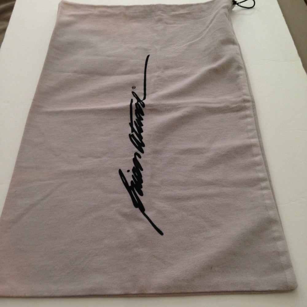Brian Atwood Large Size Gray Dust Bag 22in x 13in