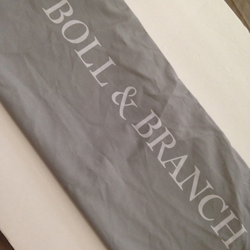 Bill & Branch Large Size Gray Dust Bag 25in x 19in