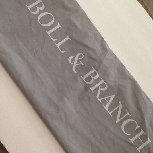 Bill & Branch Large Size Gray Dust Bag 25in x 19in