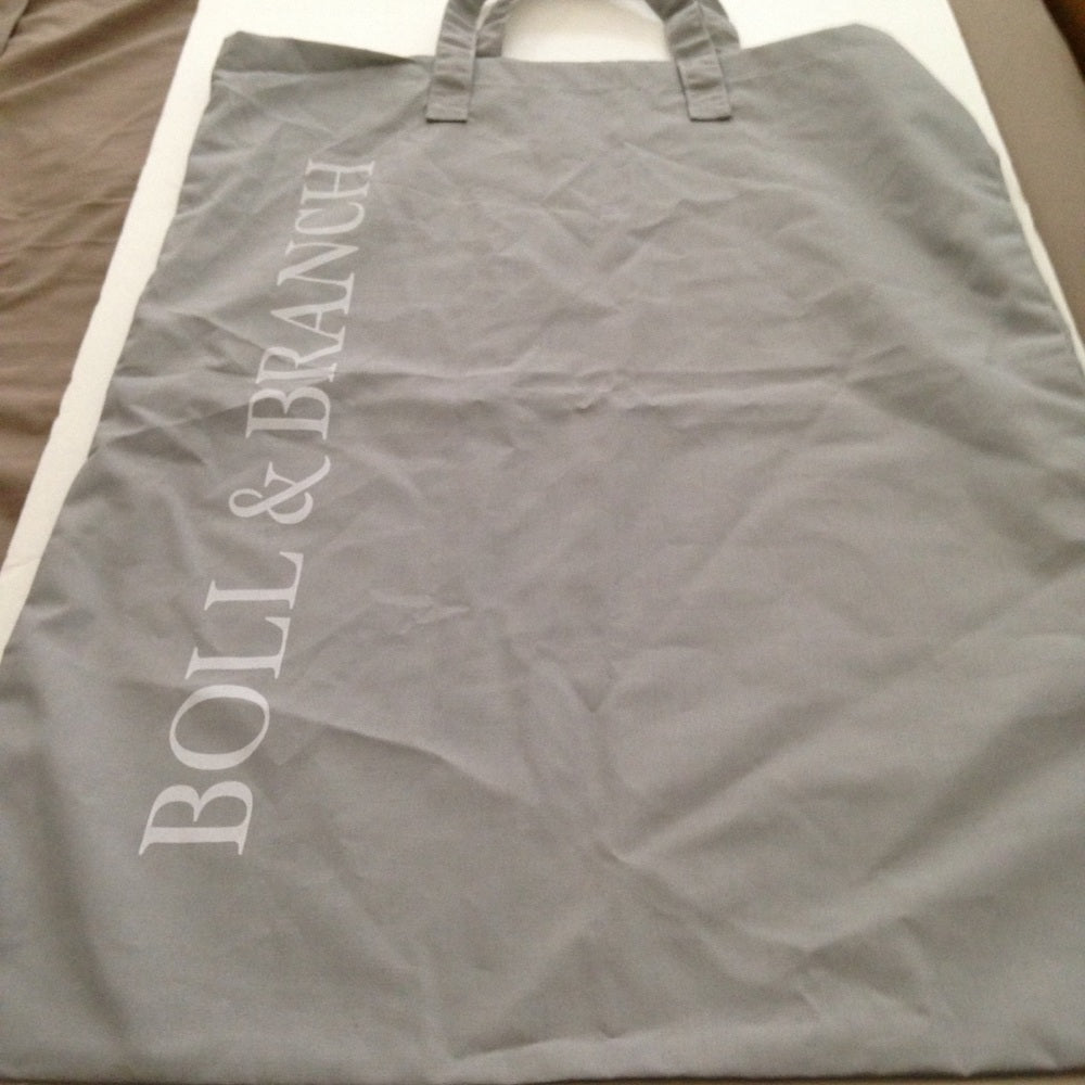 Bill & Branch Large Size Gray Dust Bag 25in x 19in